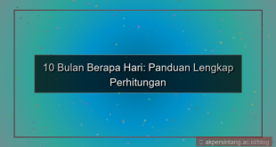 desain 10 bulan berapa hari