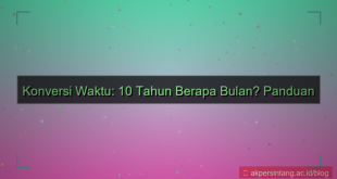 visual 10 tahun berapa bulan