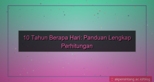 gambar 10 tahun berapa hari