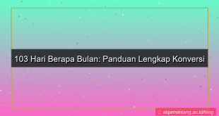 desain 103 hari berapa bulan