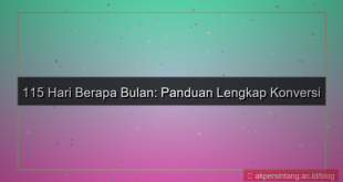desain 115 hari berapa bulan