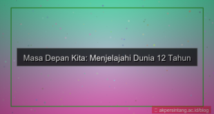 desain 12 tahun dari sekarang