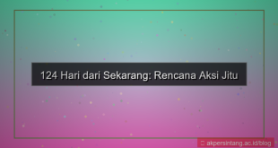ilustrasi 124 hari dari sekarang