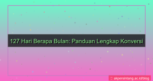gambar 127 hari berapa bulan