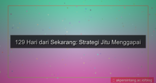 tampilan 129 hari dari sekarang