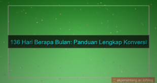 gambar 136 hari berapa bulan