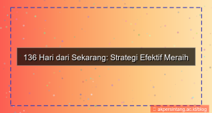 desain 136 hari dari sekarang