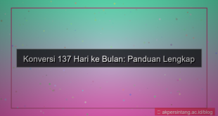 gambar 137 hari berapa bulan