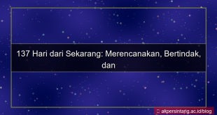 visual 137 hari dari sekarang
