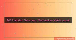 visual 143 hari dari sekarang