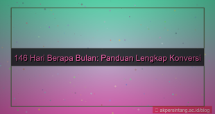 tampilan 146 hari berapa bulan