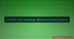 visual 148 hari dari sekarang