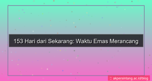konten 153 hari dari sekarang