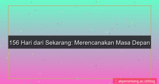 desain 156 hari dari sekarang