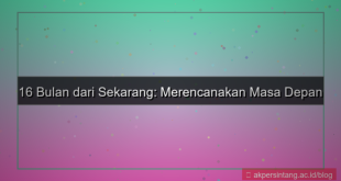 visual 16 bulan dari sekarang