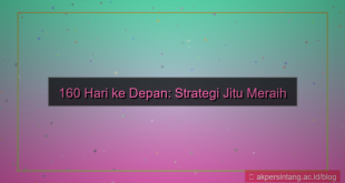 desain 160 hari dari sekarang