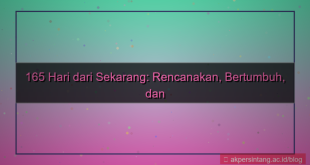 desain 165 hari dari sekarang