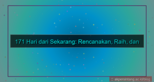 desain 171 hari dari sekarang
