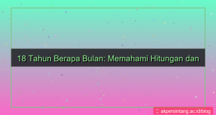 visual 18 tahun berapa bulan