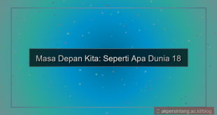desain 18 tahun dari sekarang