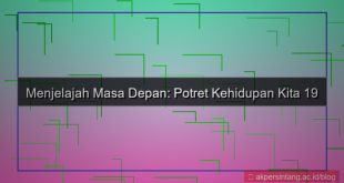 19 tahun dari sekarang