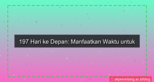 197 hari dari sekarang