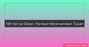 konten 198 hari dari sekarang