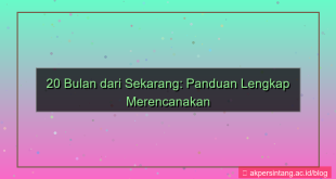 konten 20 bulan dari sekarang