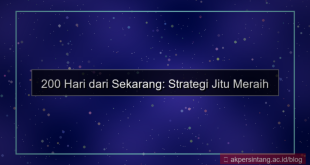 konten 200 hari dari sekarang