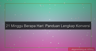 visual 21 minggu berapa hari