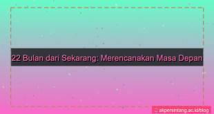 visual 22 bulan dari sekarang