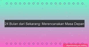 konten 24 bulan dari sekarang