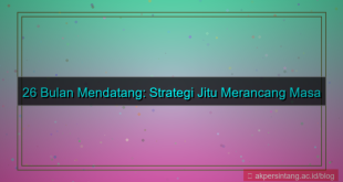 26 bulan dari sekarang