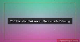 konten 260 hari dari sekarang