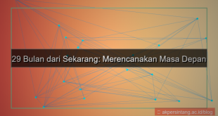 konten 29 bulan dari sekarang