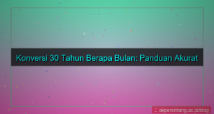 gambar 30 tahun berapa bulan