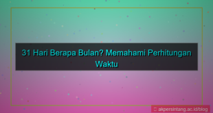 tampilan 31 hari berapa bulan