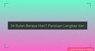 desain 34 bulan berapa hari