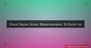 konten 34 bulan dari sekarang