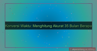 desain 35 bulan berapa hari
