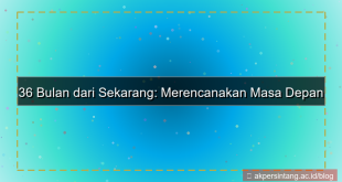 gambar 36 bulan dari sekarang
