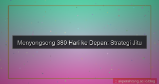ilustrasi 380 hari dari sekarang