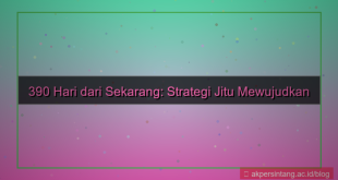 390 hari dari sekarang