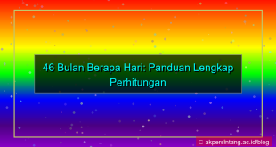 konten 46 bulan berapa hari