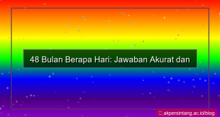 tampilan 48 bulan berapa hari