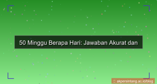 gambar 50 minggu berapa hari