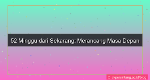 52 minggu dari sekarang
