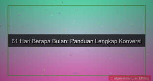 ilustrasi 61 hari berapa bulan