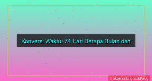 desain 74 hari berapa bulan