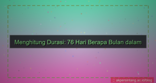 gambar 76 hari berapa bulan
